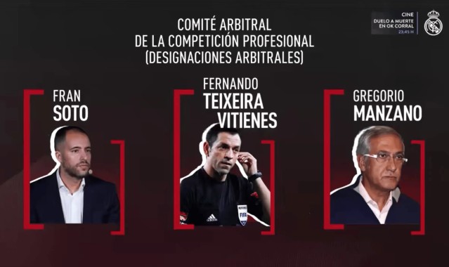 博万体育官方入口-皇马TV：西裁委指派裁判的3位负责人都有过对皇马的不利言行